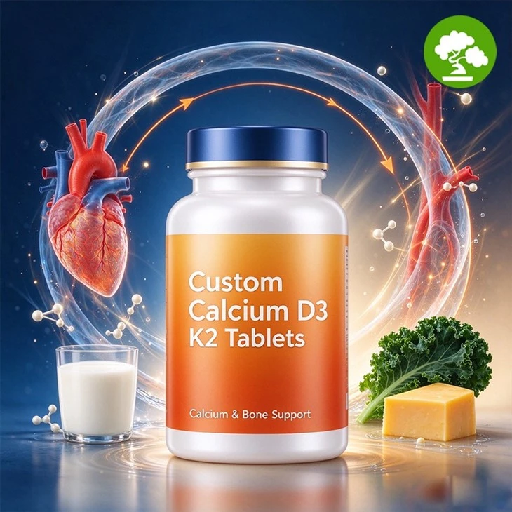 Custom Calcium D3 K2 Tablets suppliers