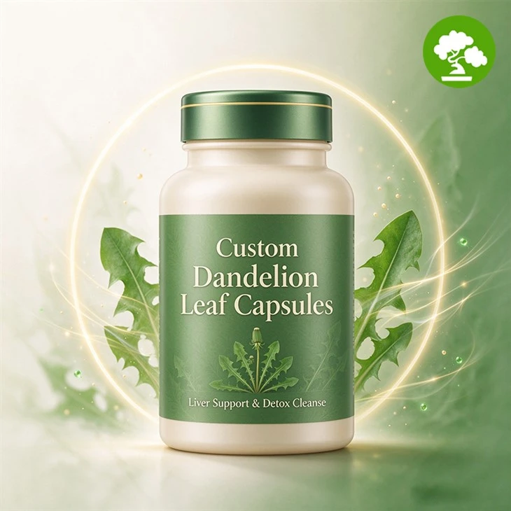 Custom Dandelion Leaf Capsules