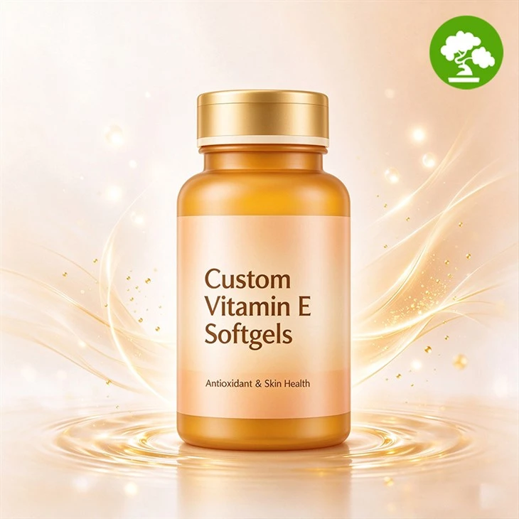Custom Vitamin E Softgels