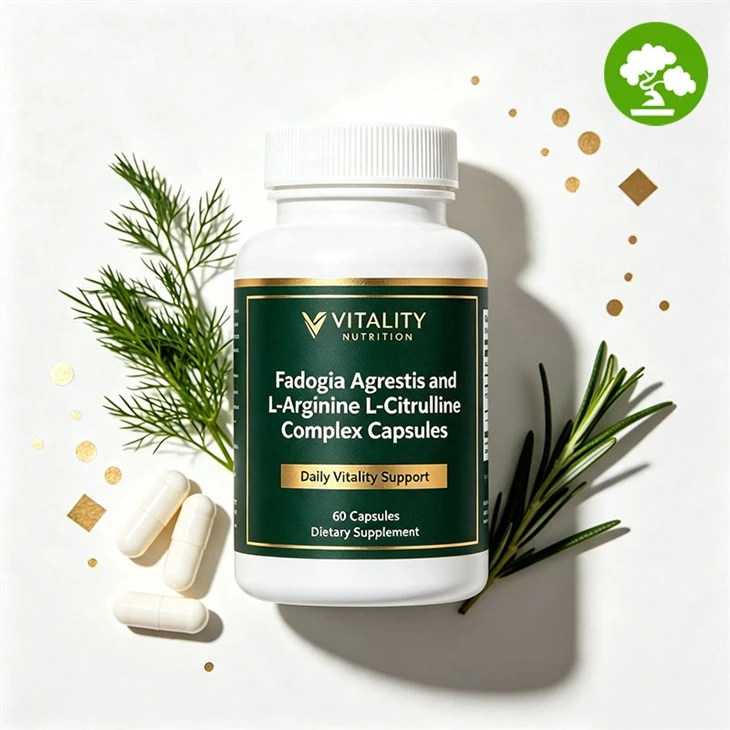 Fadogia Agrestis And L-Arginine L-Citrulline Complex Capsules